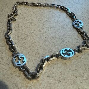 Gucci Silver Chain Necklace